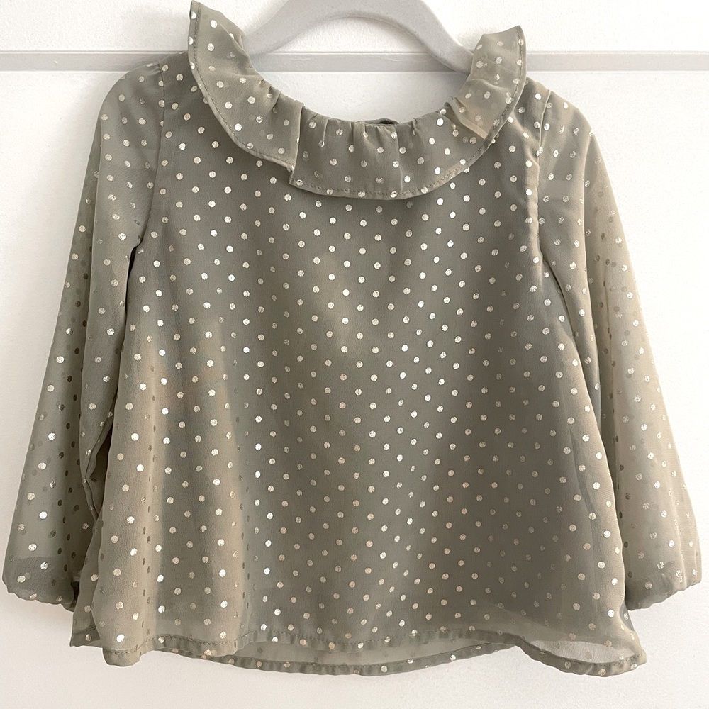 H&M | TODDLER 2-3 YRS | OLIVE TOP